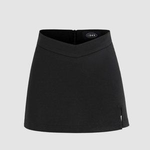 NWT Cider Black Skort